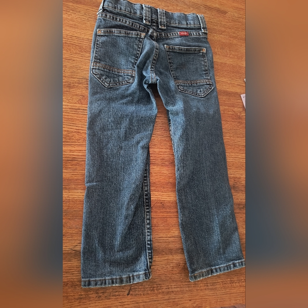 Wrangler Boys 5 Slim Blue Jeans